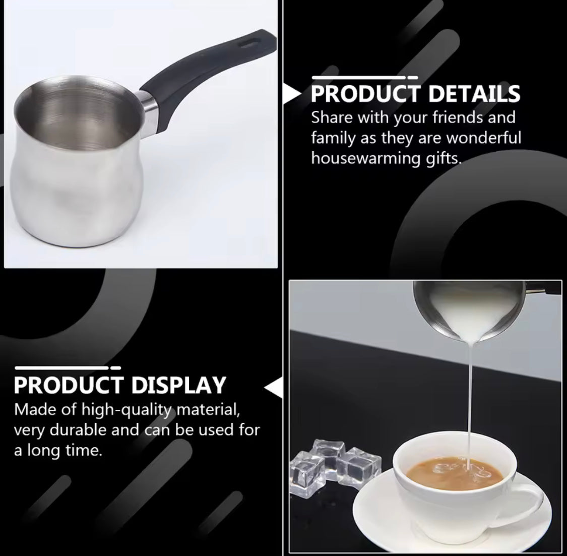 Stainless Steel 3 Pcs Coffee Pot, Leakproof Coffee Kettle, Portable Coffee Maker, Stainless Steel Coffee Pot With Long Handle Stainless Steel 3 Pcs Coffee Pot, Leakproof Coffee Kettle, Portable Coffee Maker, Stainless Steel Coffee Pot With Long Handle
